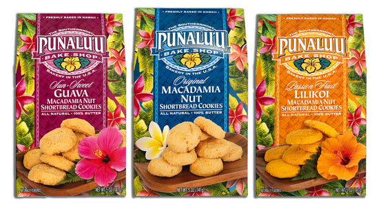 Punaluʻu Macadamia Nut Shortbread Cookies - Box 5 – Punalu‘u Bake Shop